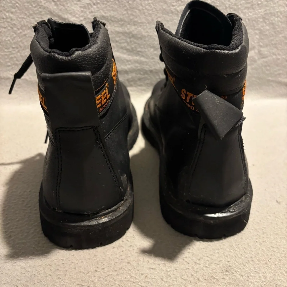 Steel Acero boots black made in Mexico size 28